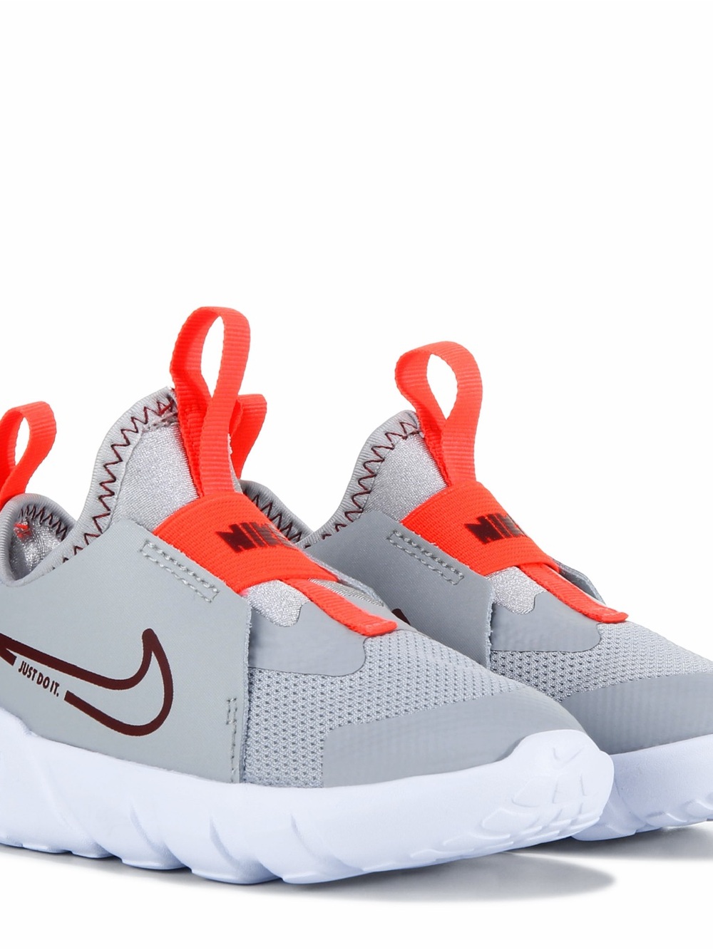 Nike toddler Flex Runner 2 in Grey & orange size 10T